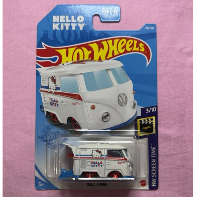 HOTWHEELS KOOL KOMBI HELLO KITTY