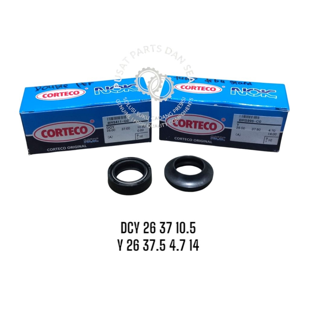 Seal shock Nok Corteco grand beat vario mio jupiter smash genio scoopy filano fazzio Kit