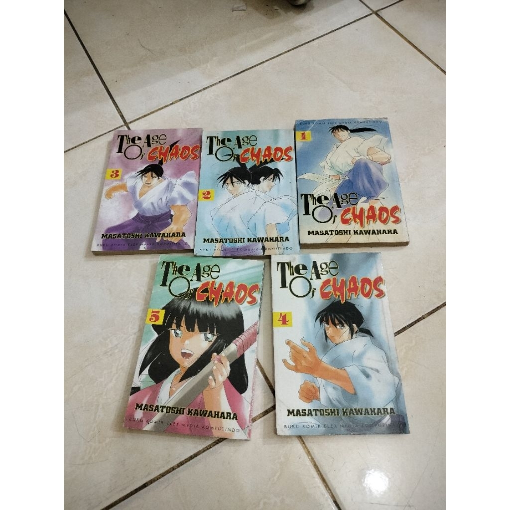 Komik Masatoshi Kawahara - The Age Of Chaos 1-5 (End)