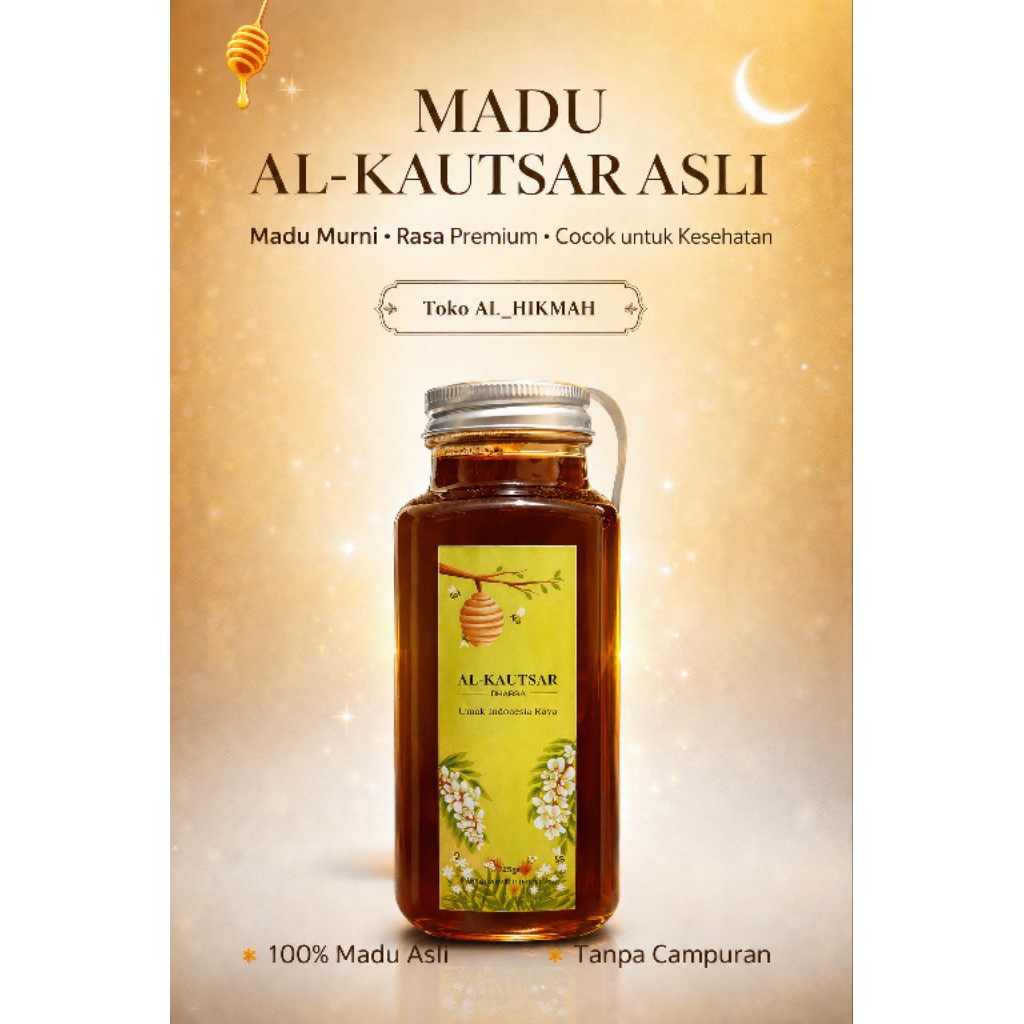 MADU AL KAUTSAR 650 gr (Besar) LOSPLOS JOMBANG