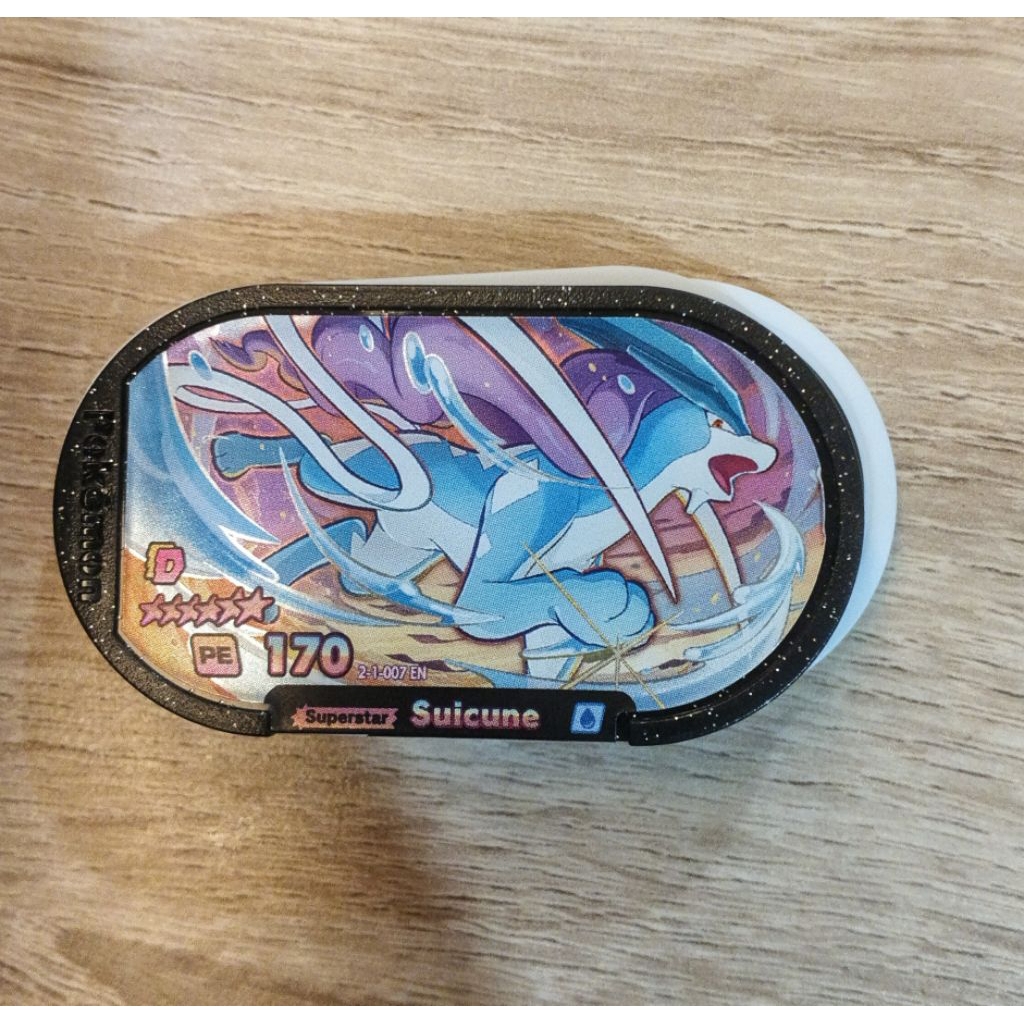 TAG POKEMON ORIGINAL SUICUNE TAG HITAM