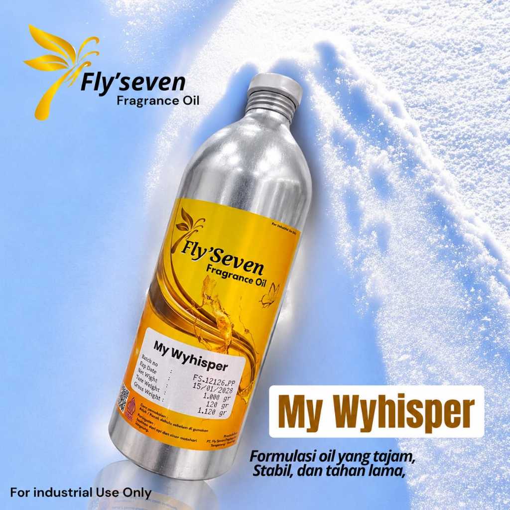 MY WAY / MY WHISPER FLY'SEVEN BIBIT PARFUM MURNI 1KG TANPA CAMPURAN SEGEL PABRIK 1000ML PROMO NON AL