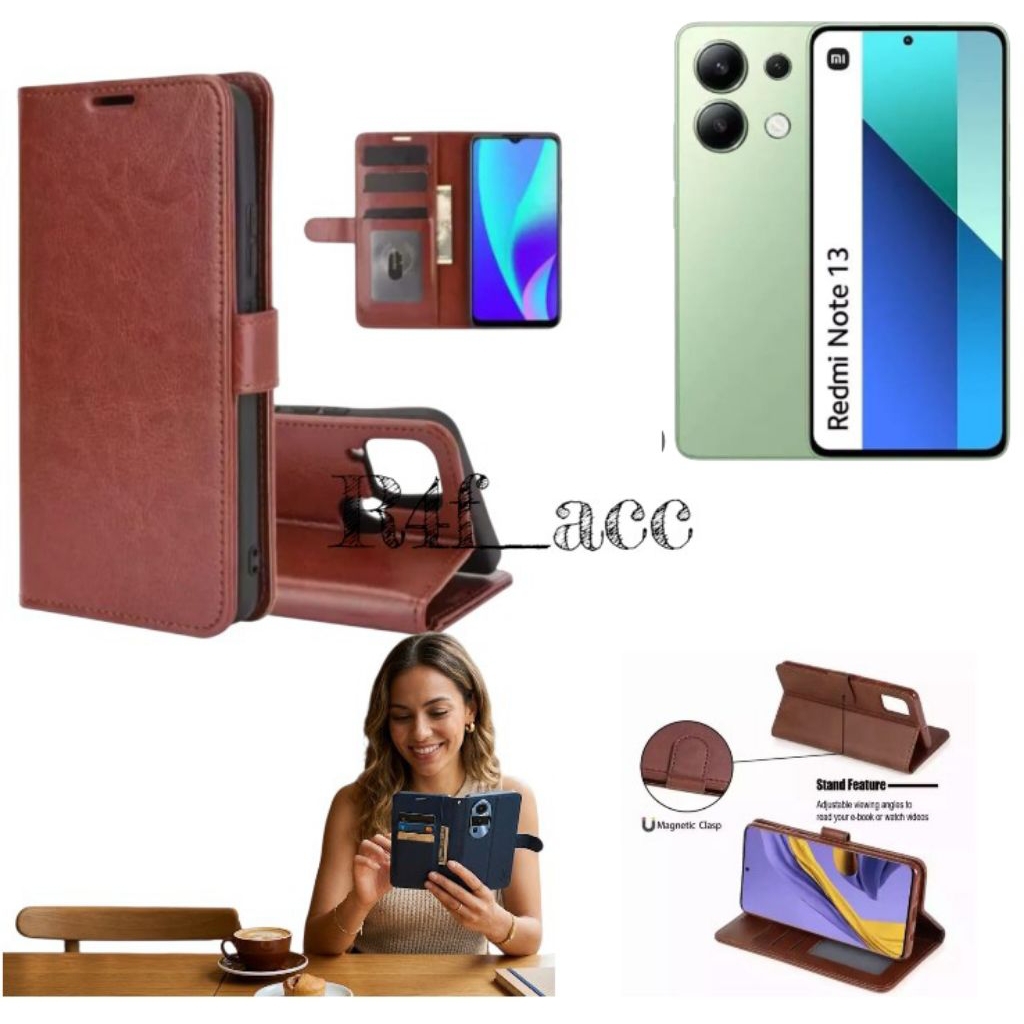 Flip Case For XIAOMI REDMI Note 13 4G