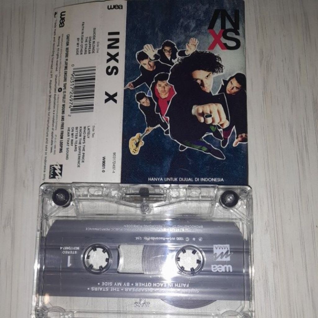 kaset pita INXS -X