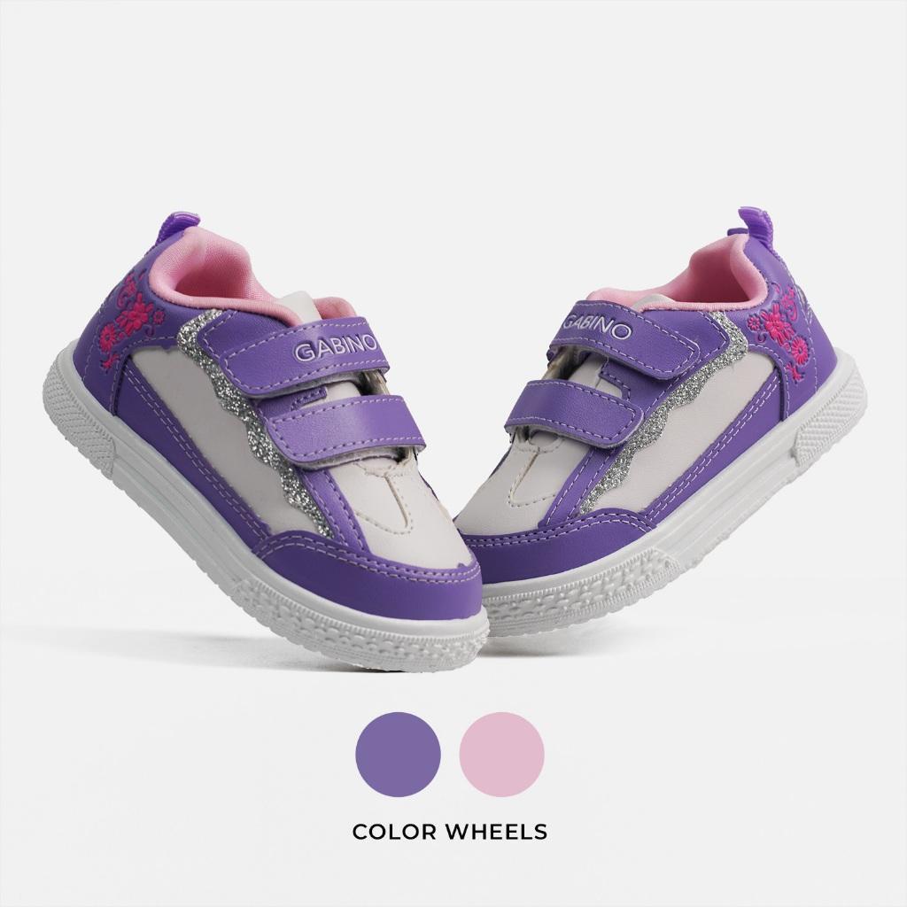 Gabino Sepatu Anak Perempuan Sneakers Casual Annis - G3AB5004 - WHITE/PINK