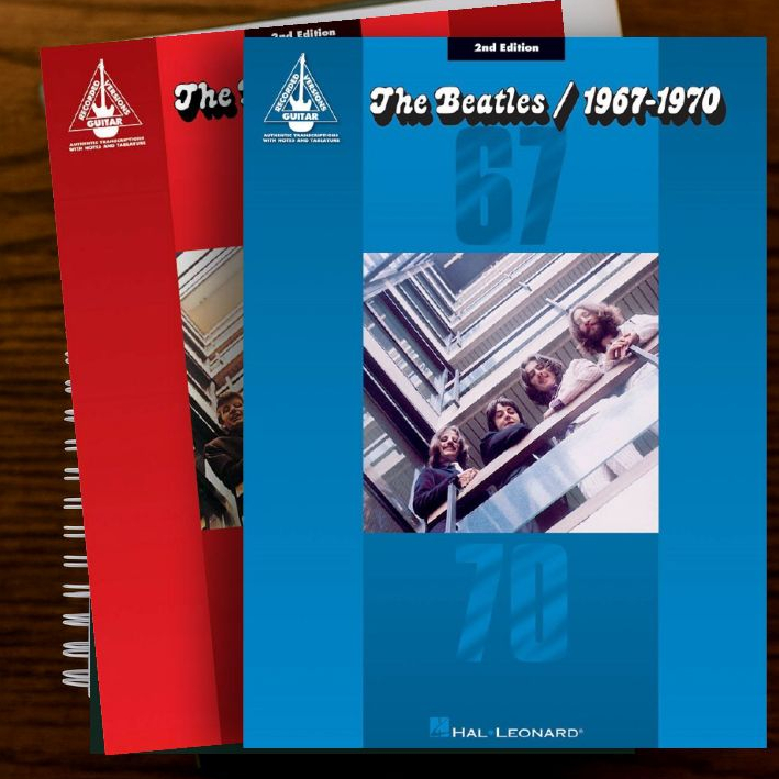Buku Tablature Gitar - The Beatles / 1962-1966 - The Beatles / 1967-1970