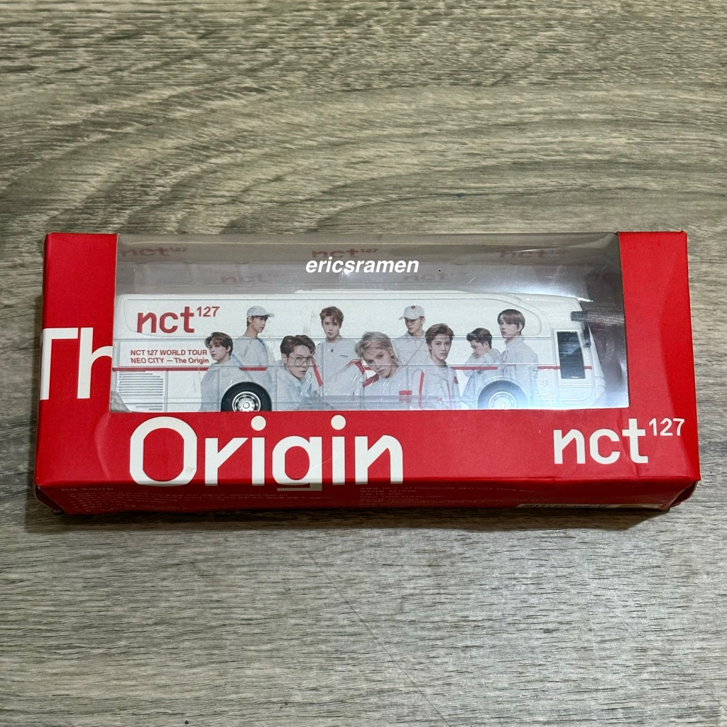 NCT 127 Neo City The Origin Tour Bus Miniatur Miniature