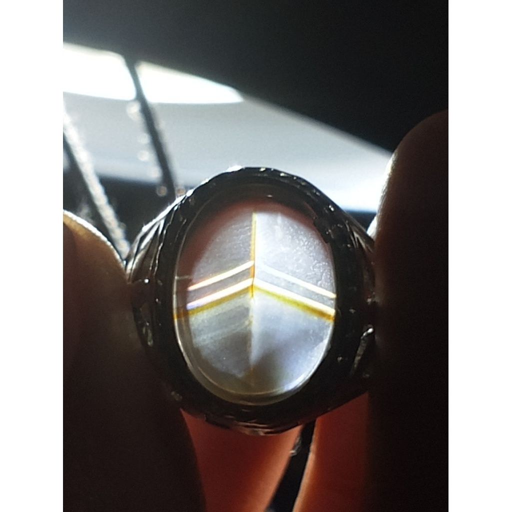 cincin motif junder iris agate cakep kristal