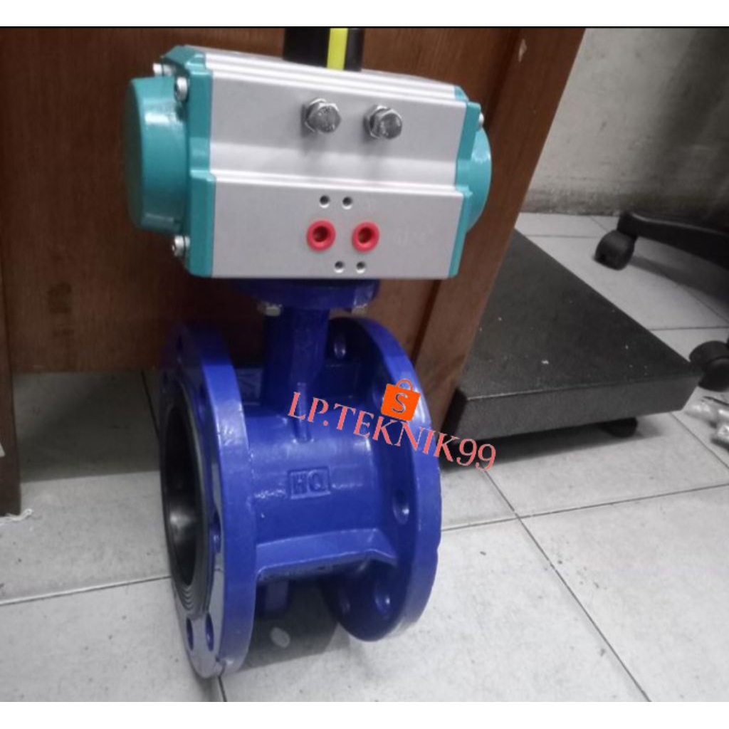 ACTUATOR BUTTERFLY DOUBLE FLANGE 4 INCH