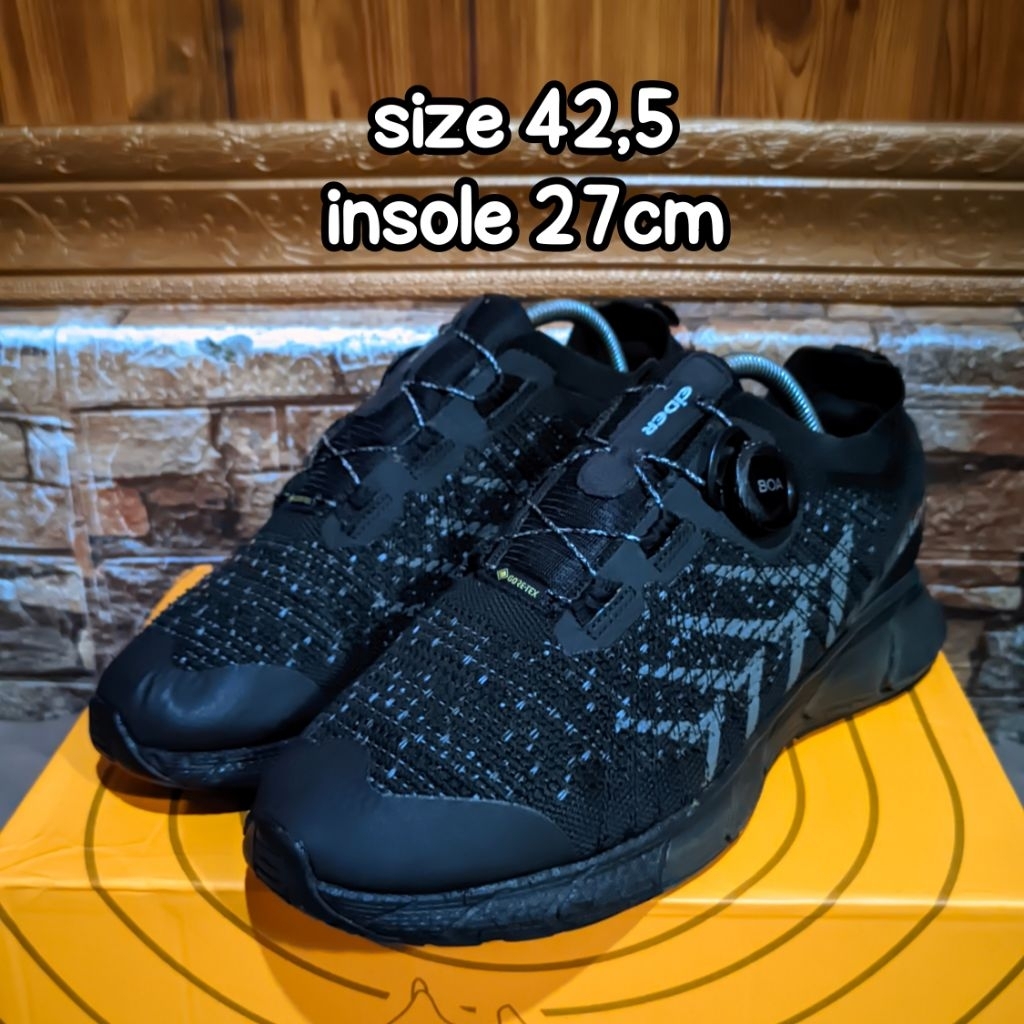 Sepatu Hiking/Trail Eider Boa Goretex size 42,5