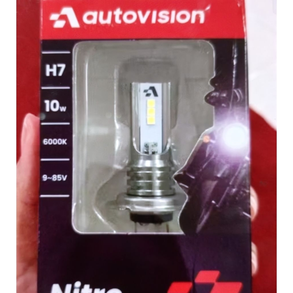 BOHLAM LAMPU DEPAN LED H7 NINJA 250 KARBU FI Z250SL