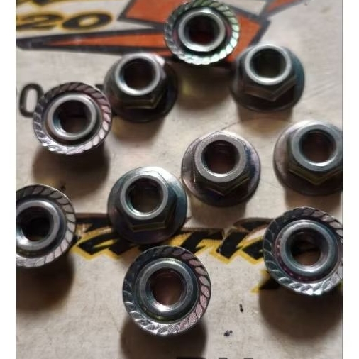 nut mur jalu bandul stang Suzuki Satria 2t lumba hiu LSCM Shogun RGR Thunder original
