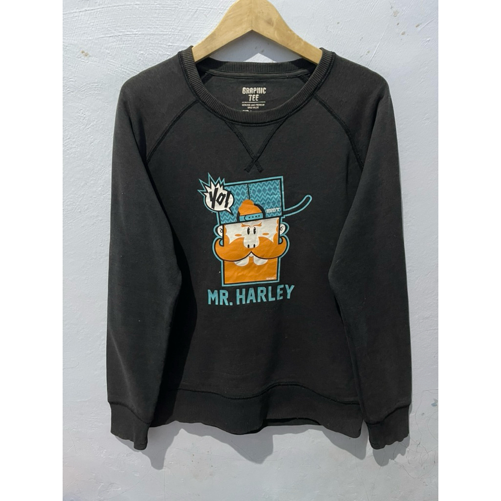 Crewneck Graphic Tee Original Second