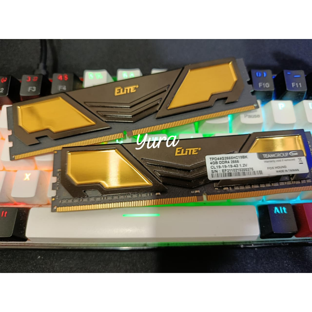 TEAM ELITE RAM PC DDR4 8GB (2x4) 2666MHz