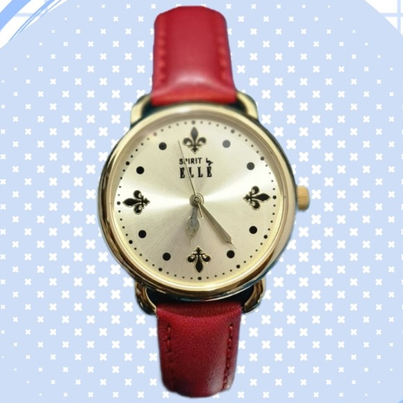 Preloved Elle -  Jam Tangan Wanita Merah