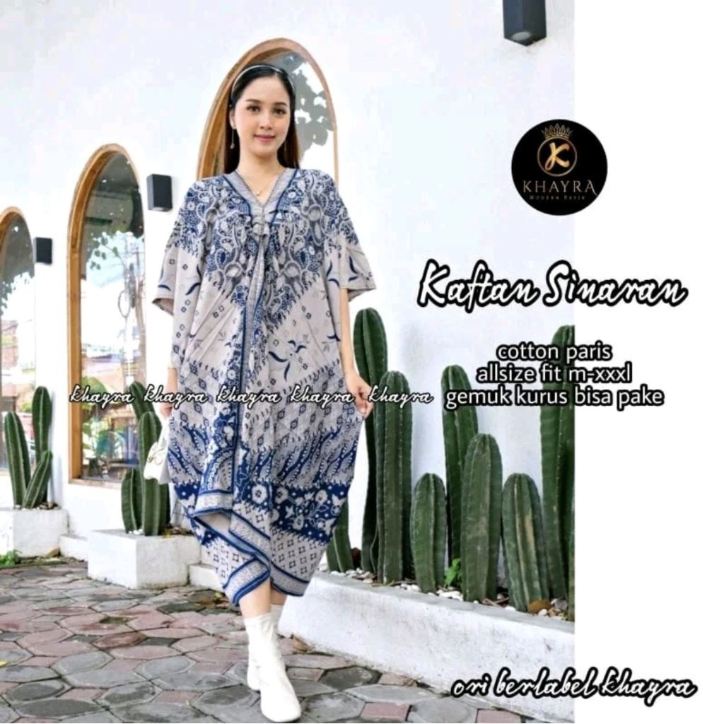 Kaftan batik paris sinaran