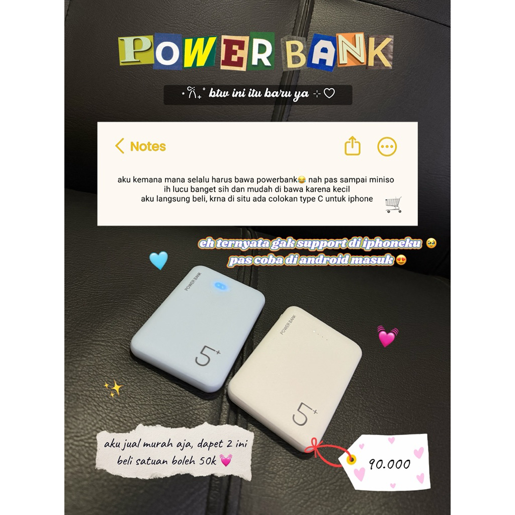 powerbank miniso