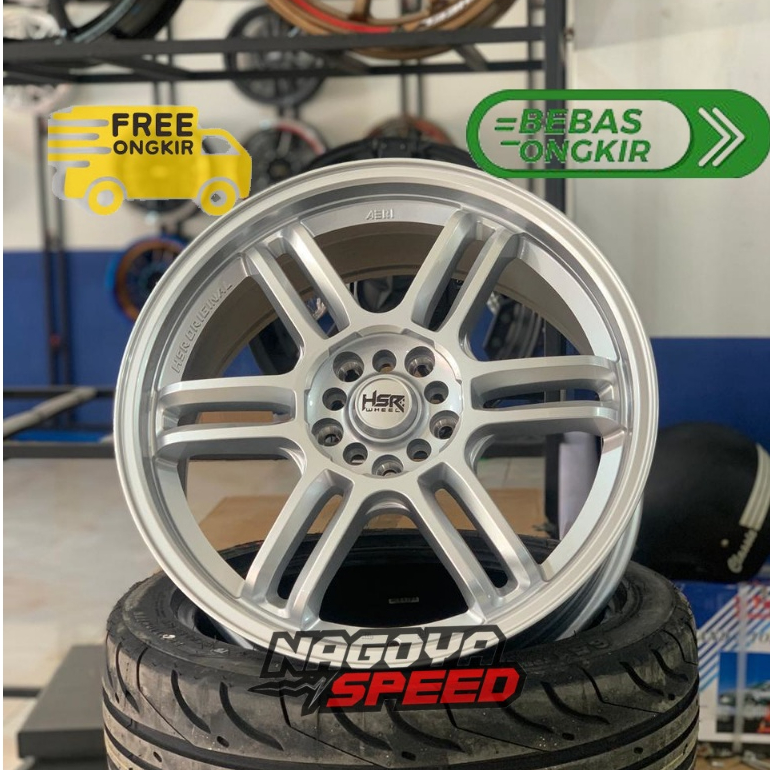 VELG MOBIL HSR RING 18 HOLE 5X100 5X114 LEBAR 8 HSR AERI LEBAR 8 BUAT INNOVA RUSH TERIOS DLL