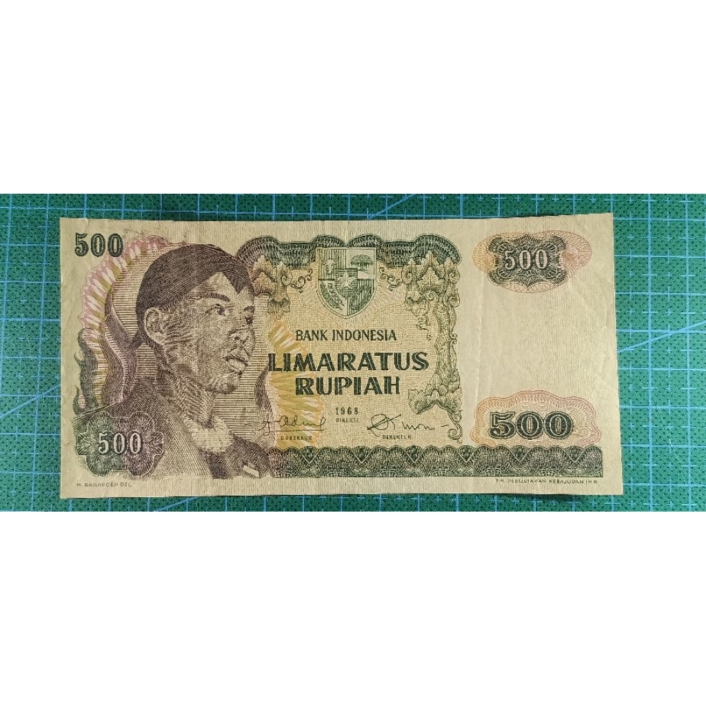 Uang Kuno 500 Rupiah Sudirman Kondisi VERY FINE