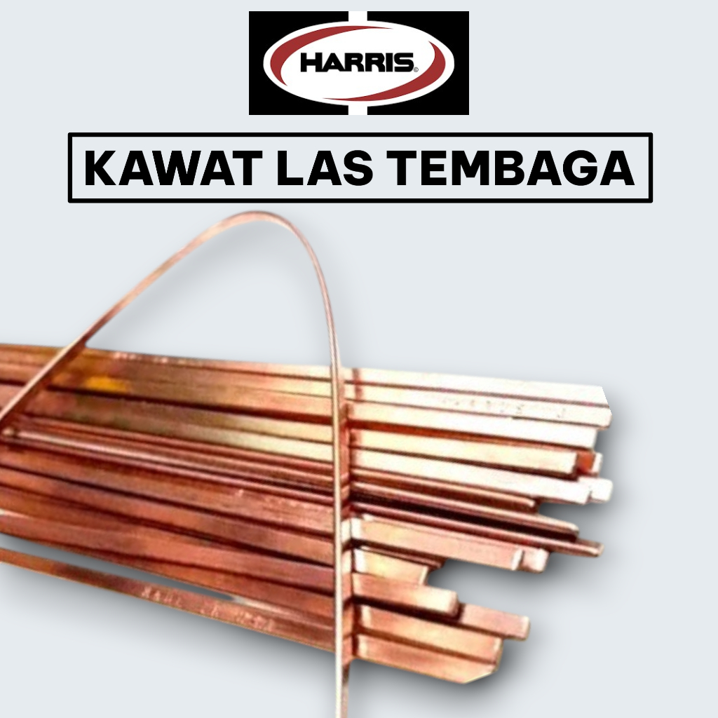 KAWAT LAS AC TEMBAGA PIPA AC KULKAS | KAWAT PERAK LAS TEMBAGA WELDING BRAZING ALLOY HARRIS