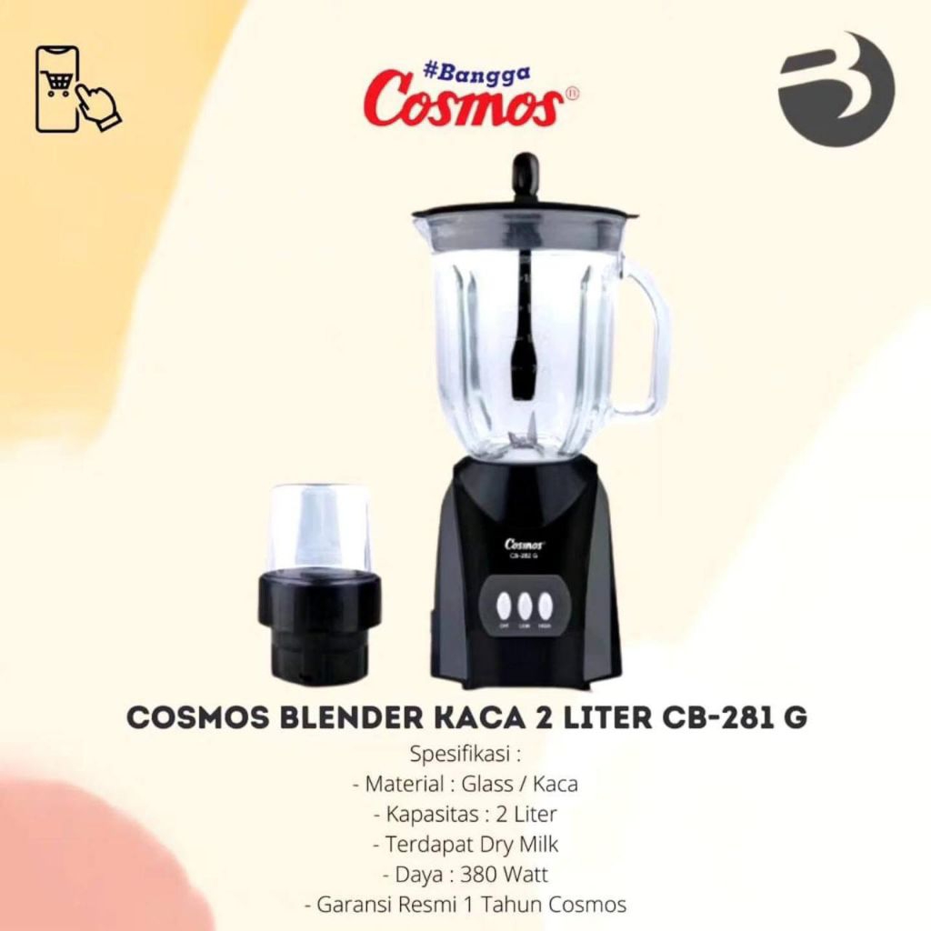 Blender cosmos 2in1 cb 281