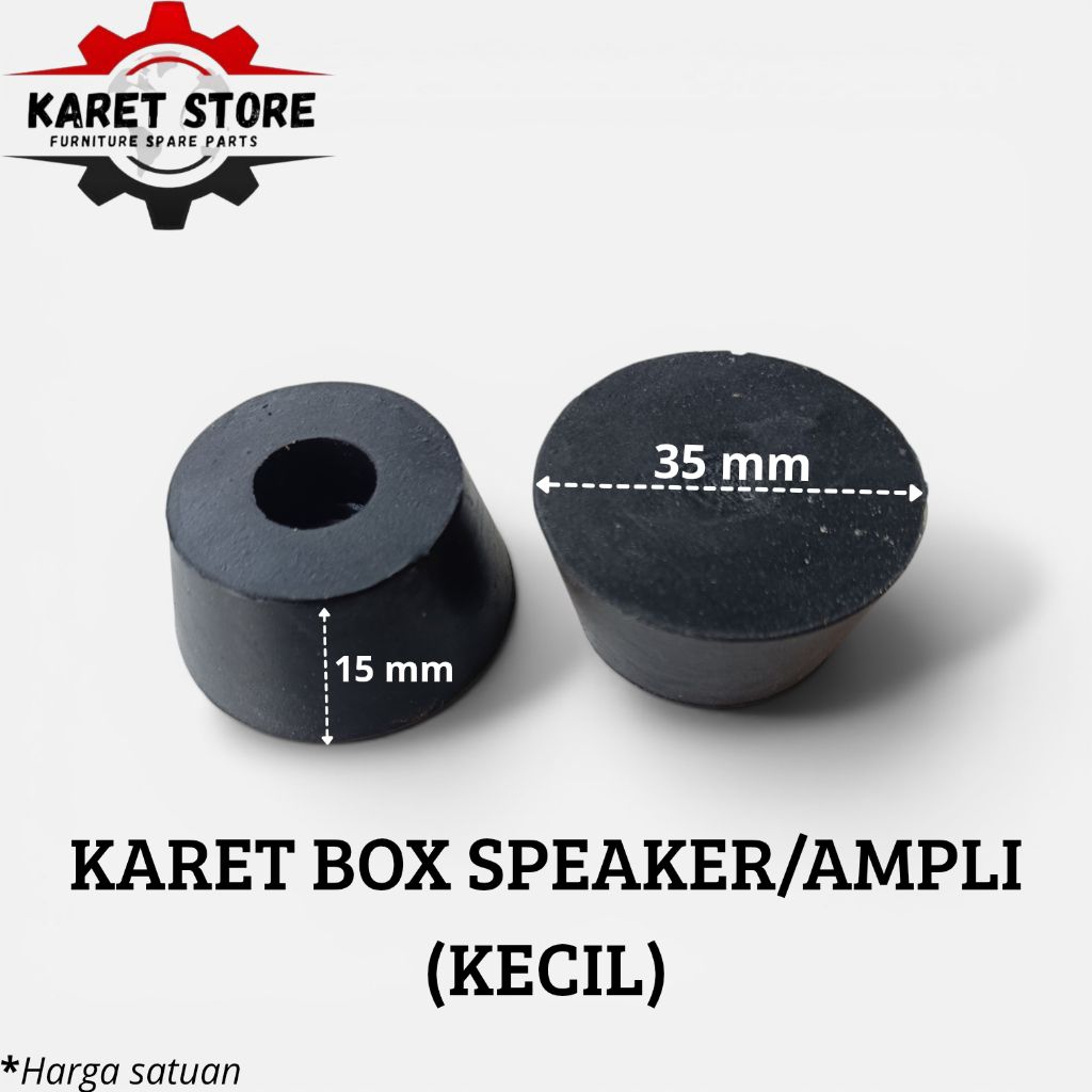 KARET KAKI AMPLI /KARET KAKI SPEAKER(kecil)