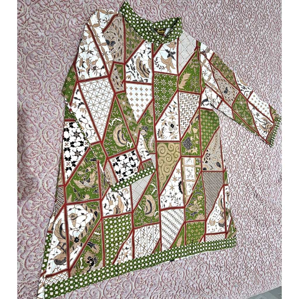 DANAR HADI Tunik Batik wanita uk 3L jumbo