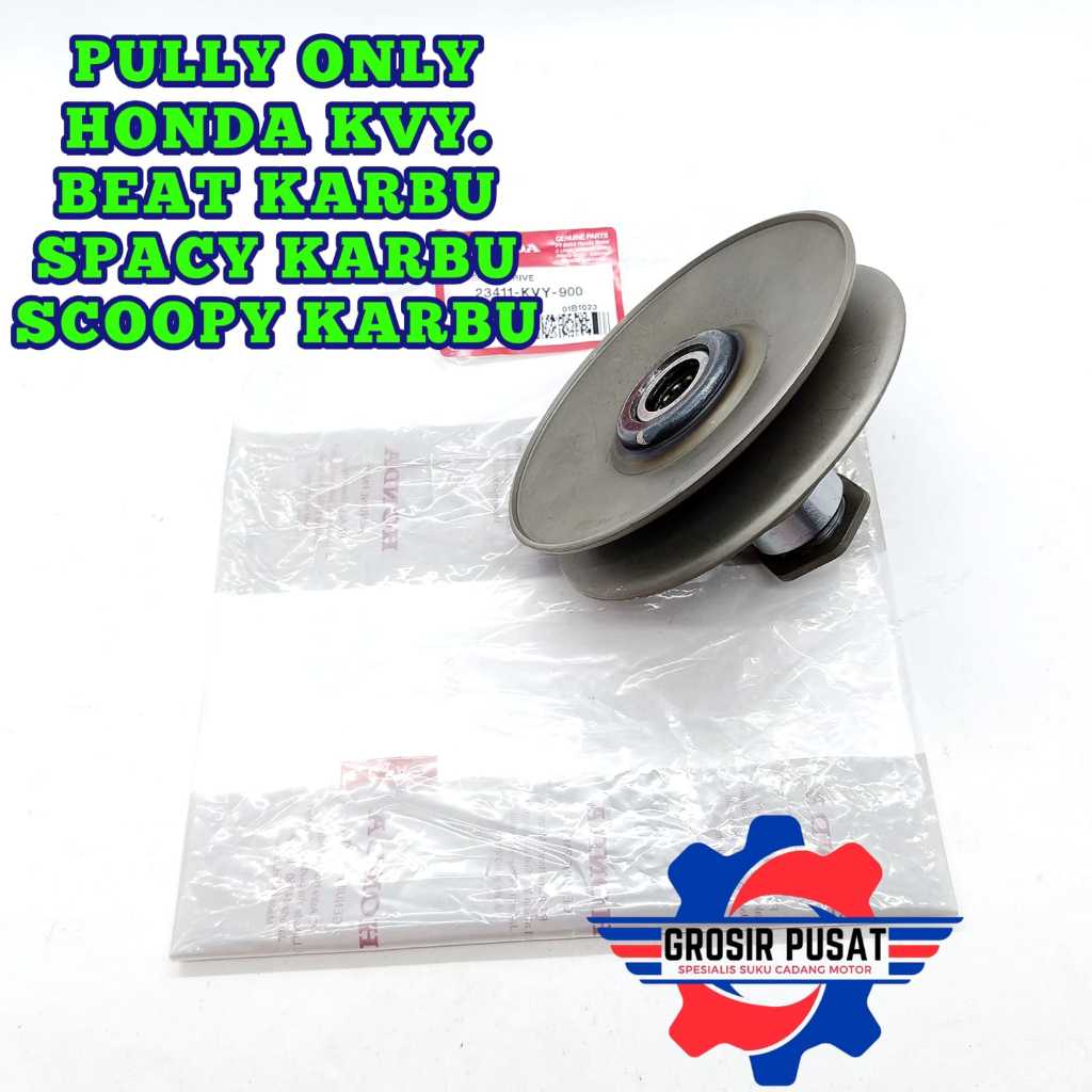 PULLY MOTOR BEAT PULLY ONLY HONDA KVY BEAT KARBU FULLY SET ORI SCOOPY KARBU PULI ONLY HONDA BEAT KAR
