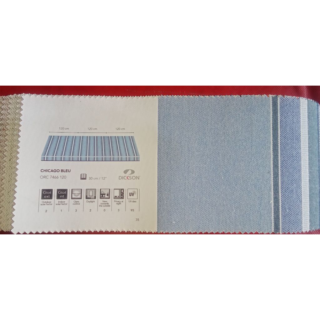 Kain Canvas Awning Rectangle/Awning gulung