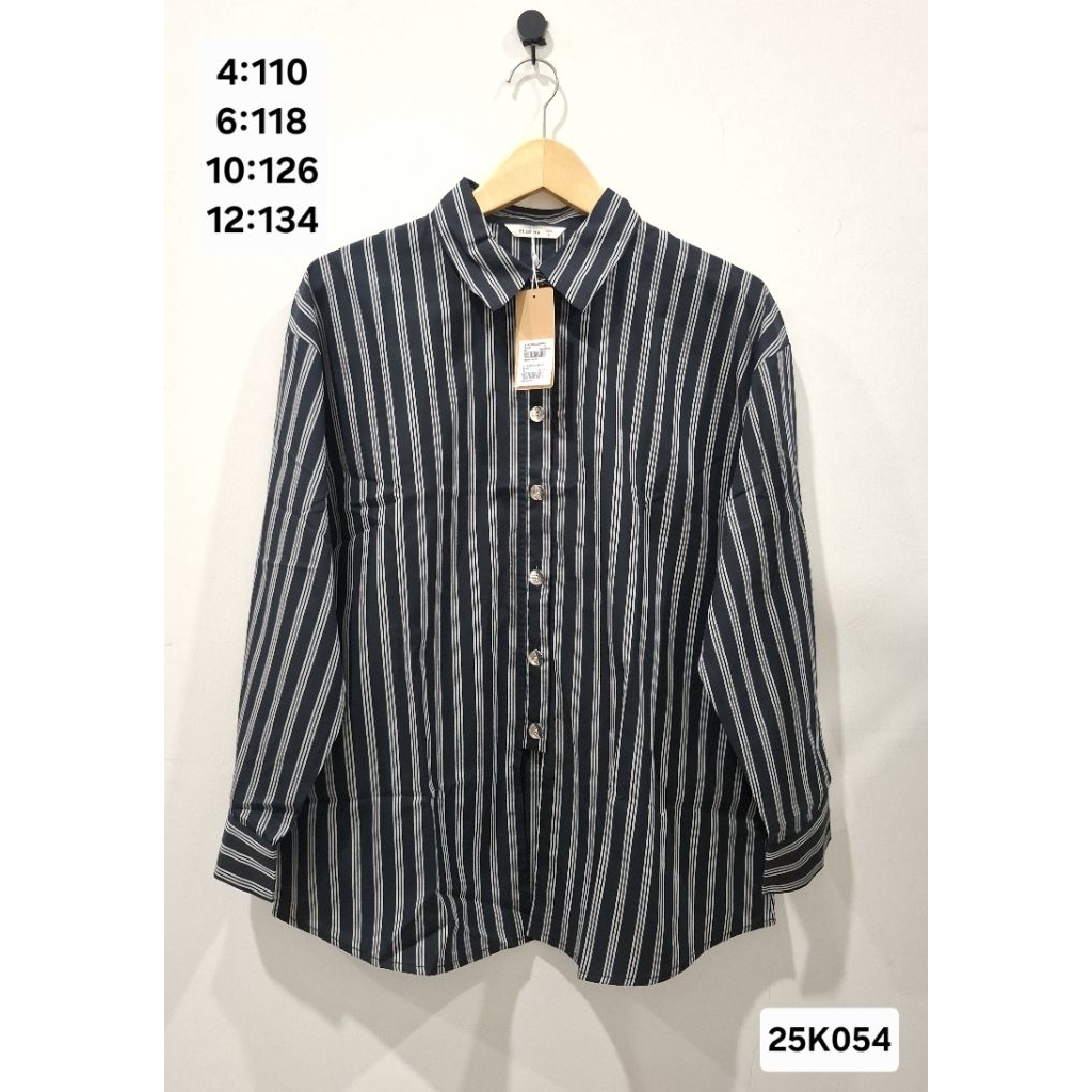 ET CETERA BLOUSE OVERSIZE WANITA SALUR BAHAN KATUN