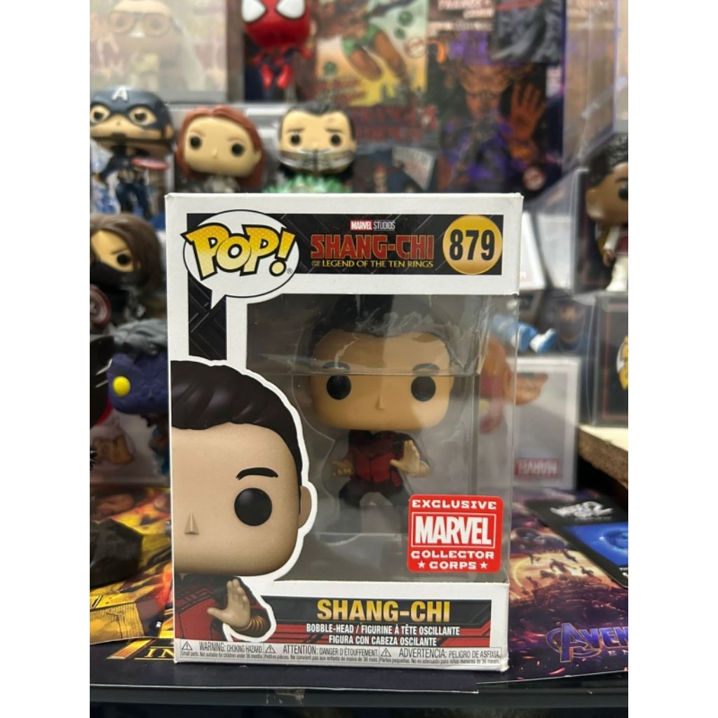 Funko Pop Marvel collector corps shang chi
