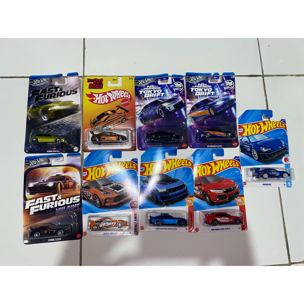 hotwheels fast and furious