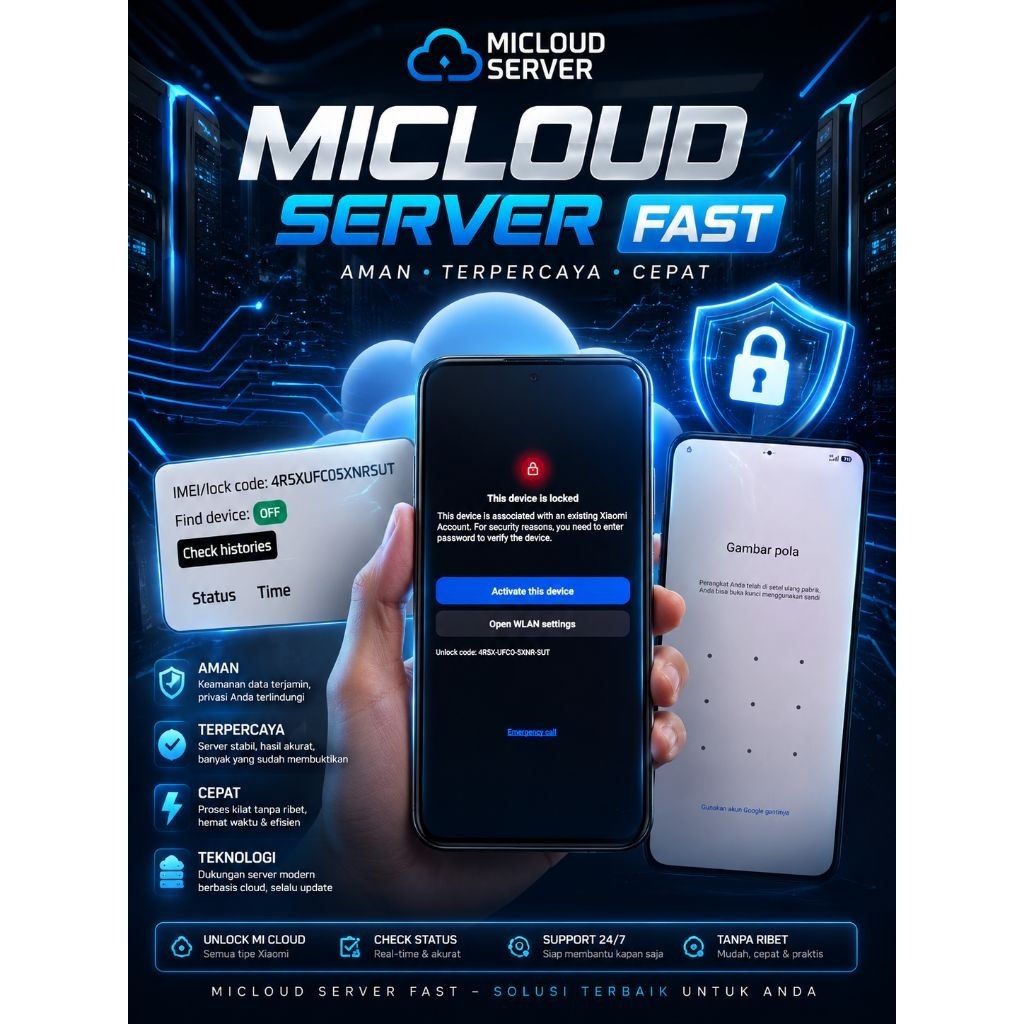 Micloud server Indonesia clean permanen