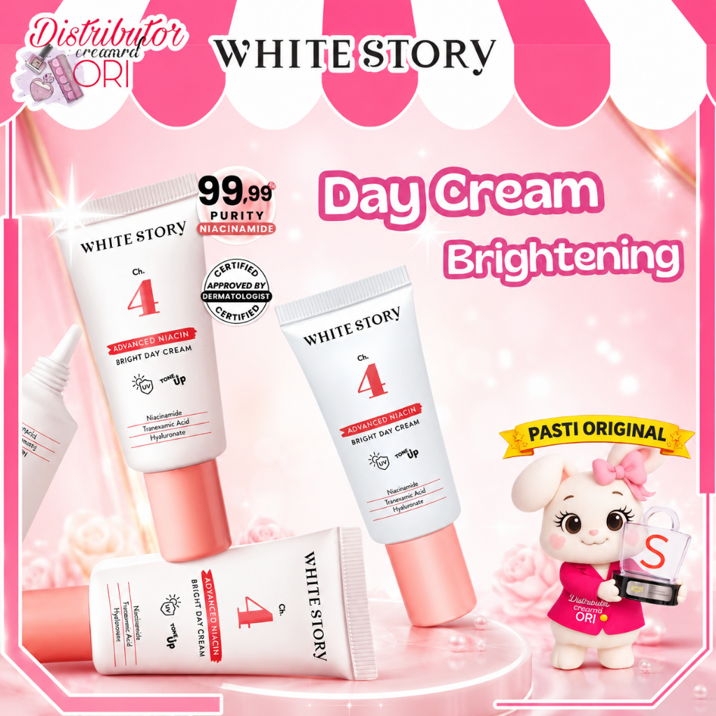 READY White Story Brightening Day Cream /  CREAM SIANG