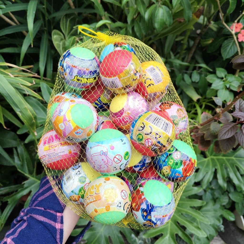 20pcs / bola lol fancy / bola berhadiah / bola jaring / bola kejutan / bola ajaib