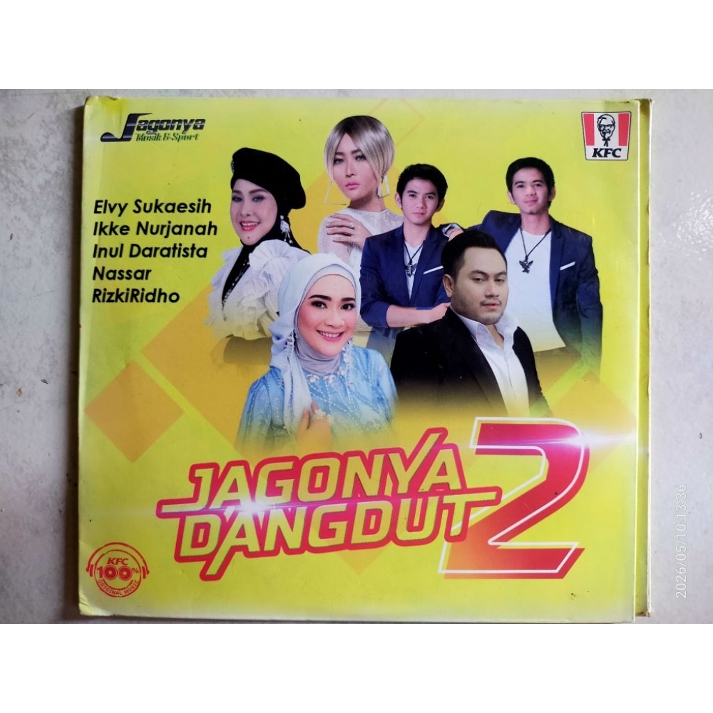 CD jadul original JAGONYA DANGDUT 2 (cd kfc)