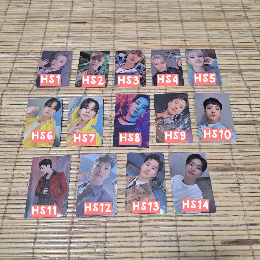 Seventeen Hoshi Lucky Draw / POB / Benefit / Album Photocards
