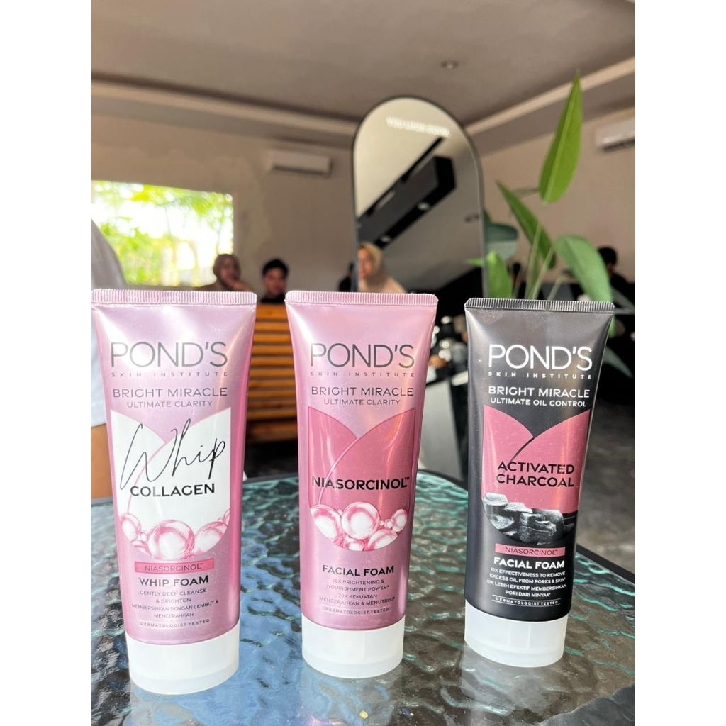 Ponds facial foam 100ml original produk