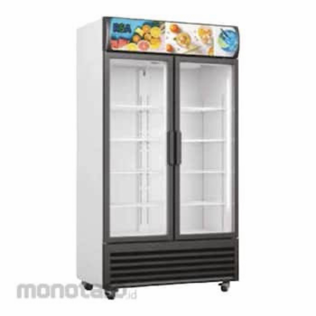 Showcase rsa 2 pintu topaz 600