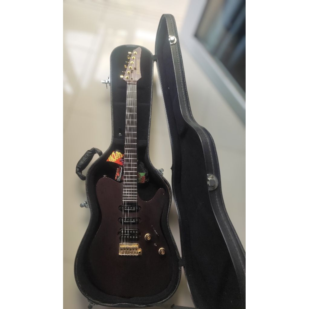 Gitar Ibanez AZ premium mix Ibanez Lari Basilio gitar rijectkan asli Ibanez bukan custom