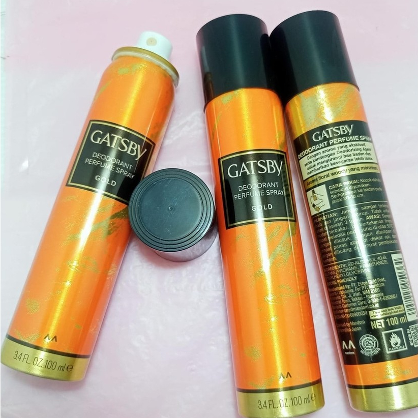 GATSBY PARFUM SPRAY KALENG 100 ML WANGI SEGAR DAN TAHAN LAMA