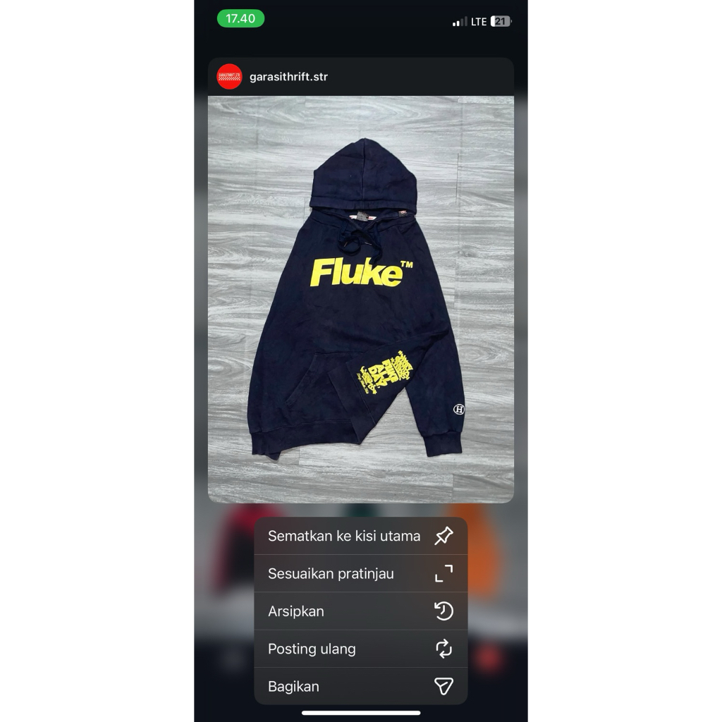hoodie fluke