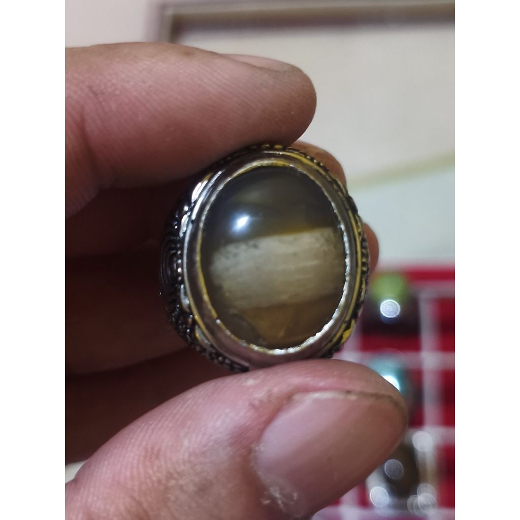 Cincin Batu Akik Sulaiman Lawasan