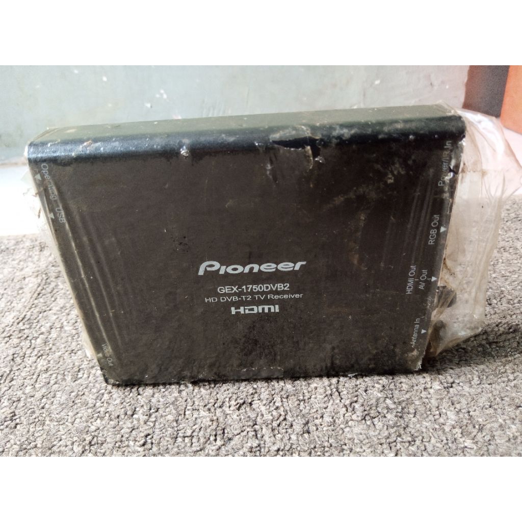 Pioneer GEX-1750DVB2 TV Tuner Mobil DVB T2 HDMI USB Pioneer Original