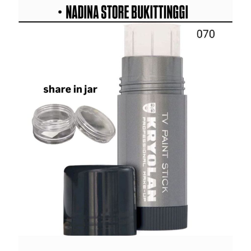 KRYOLAN Tv Paint Stick - HIGHLIGHT 070 - SHARE IN JAR