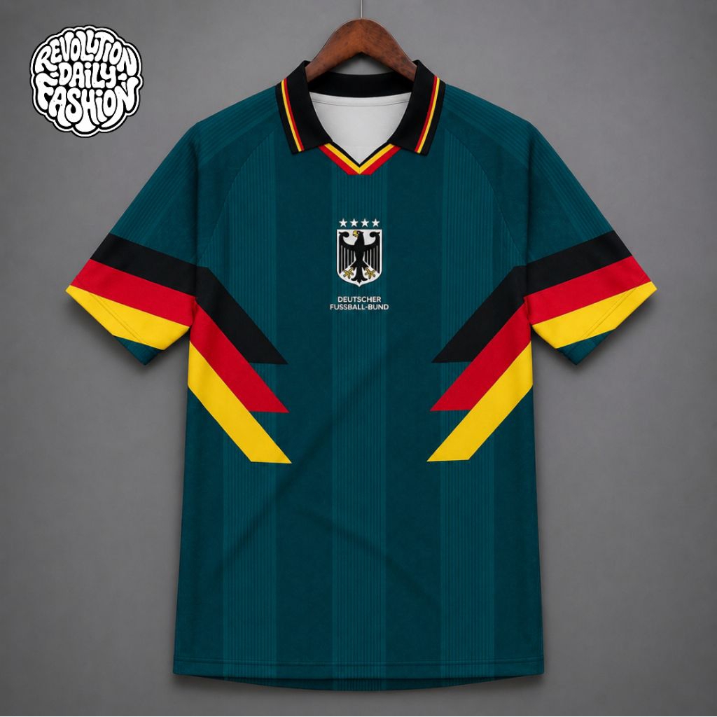Jersey retro jerman 1992 fullprinting gratis costume suka suka