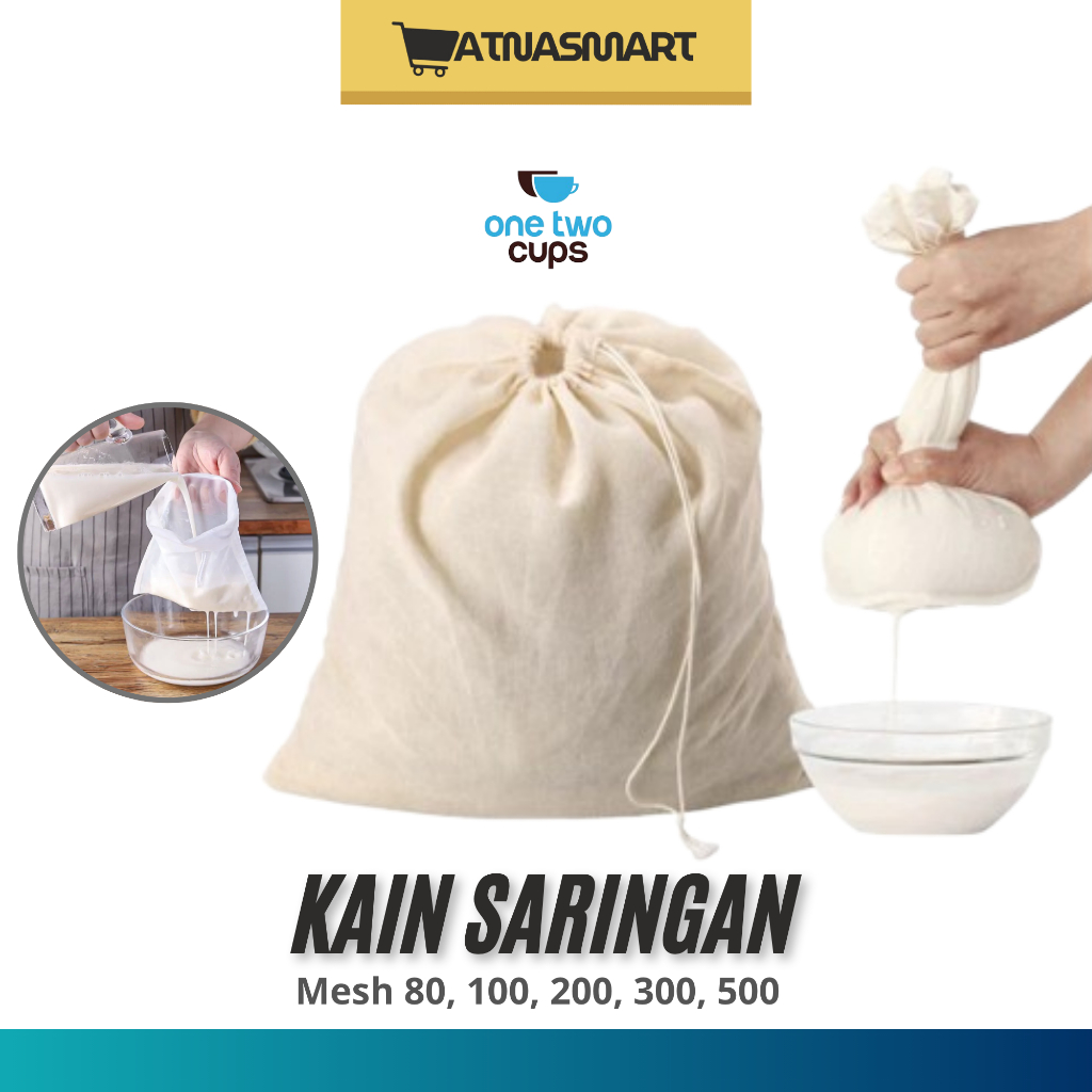 Kain Saringan Susu Kedelai Nilon Serut Reusable Mesh 80 Mesh 100 Mesh 200 Mesh 300 Mesh 500