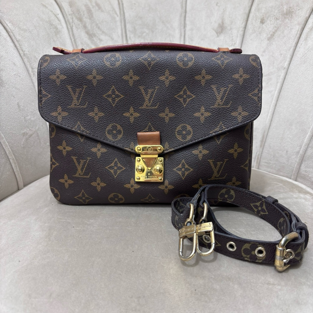 [ Preloved ] Tas Selempang LV Metis Monogram Pochette DR0156