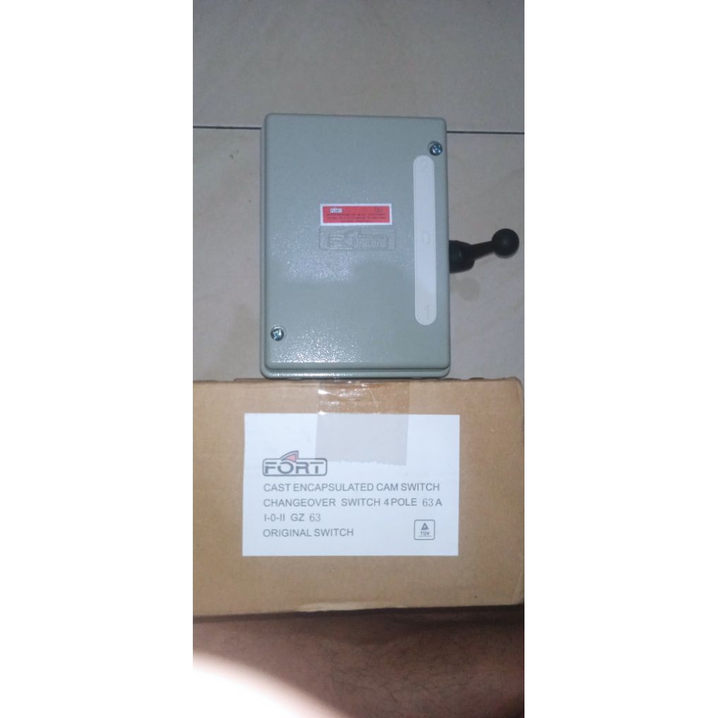 COS / Changover switch Fort ohm saklar 4 pole GZ 63A