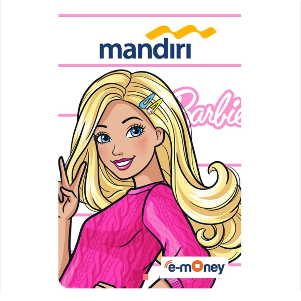 Mandiri e-Money Barbie 2026 - Barbie Girl